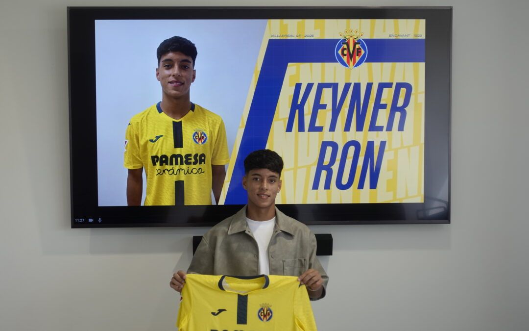 KEYNER RON, cedido con opción de compra al Villarreal CF