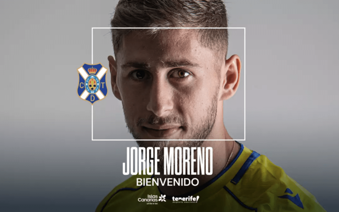 JORGE MORE, nuevo jugador del CD Tenerife