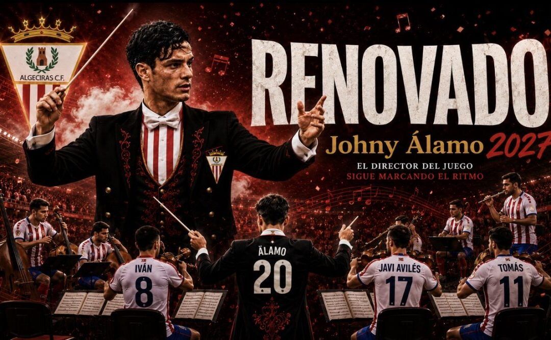 JONY ÁLAMO renueva con el Algeciras CF
